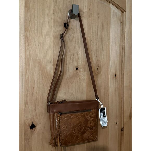 The Sak Women's Sanibel Leather Crossbody NWT - Picture 2 of 6
